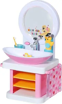 £47.49 • Buy BABY Born Bath Hand Wash Basin Interactive Doll Playset With Accessories