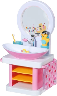 £47.49 • Buy BABY Born Bath Hand Wash Basin Interactive Doll Playset With Accessories
