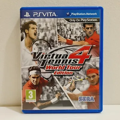 $24.50 • Buy Virtua Tennis 4 World Tour Edition PlayStation PS Vita Includes Manual