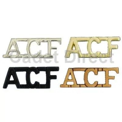 Metal ACF Shoulder Titles • £8.45