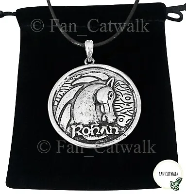 Rohan Necklace Eowyn Horse LOTR Lord Of The Rings Shieldmaiden Middle-earth • £12.95