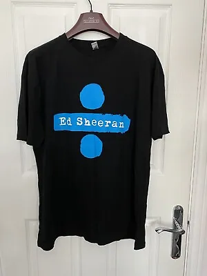 Ed Sheeran Official Divide Tour Tshirt Size Large Mens Never Been Worn • £9.99