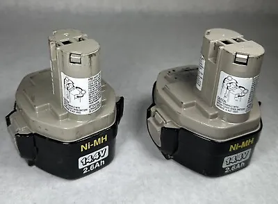 (Lot Of 2) Makita 1434 Rechargeable Battery Ni-MH 14.4V *NOT Working* • $29.99
