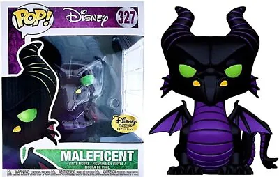 Funko Pop! Disney Treasures Maleficent Dragon #327 Exclusive 6  Haunted Forest • $75