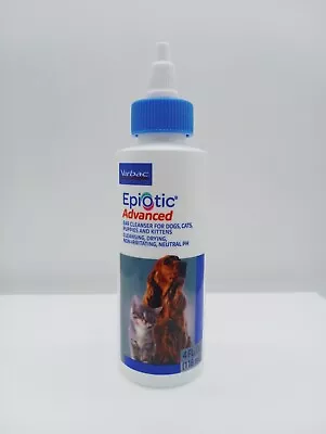 Virbac Epi-Otic Epiotic Advanced Ear Cleanser Dogs & Cats 4 Oz EXP. 07/2026 • $15.90