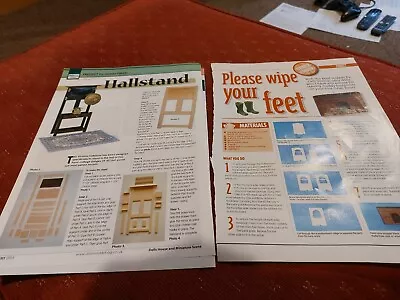 £2.80 • Buy Dolls House Lots - Instructions For Accessories Etc.1:12