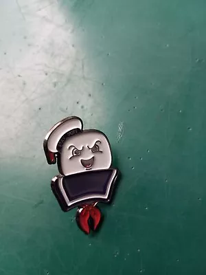 The Stay-Puft Marshmallow Man GhostBusters Enamel Lapel Hat Pin • $31.76