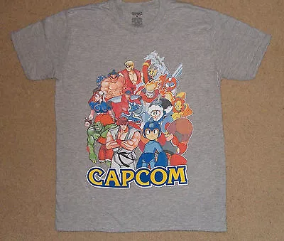 Street Fighter II Megaman Crossover Shirt S-2XL Officially Licensed • $15.99