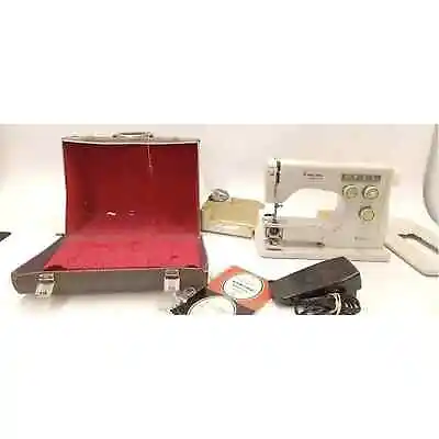 Vintage Viking Husqvarna Sewing Machine & Case Model 6020 • $249.99