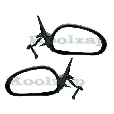 For 99-04 Mustang Convertible Coupe Rear View Door Mirror Power Black PAIR SET • $100.95