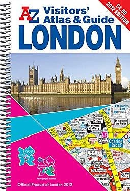 London 2012 Visitors' Atlas And Guide Paperback Geographers' A-Z • £4.36