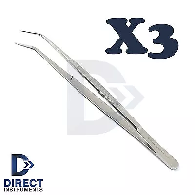 X3 Surgical London College Tweezer 16cm Serrated Plier Cotton & Dressing Forceps • $11.34