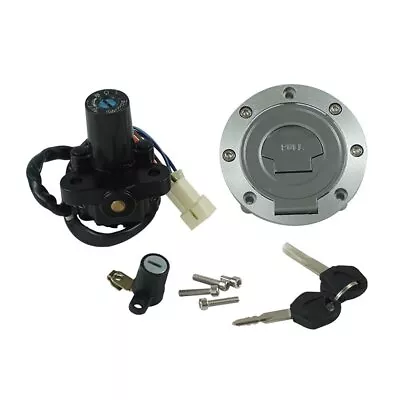 Ignition Switch Gas Cap Seat Lock Key Set For Yamaha MT03 06-12 YZF R1 R6 • $23.68