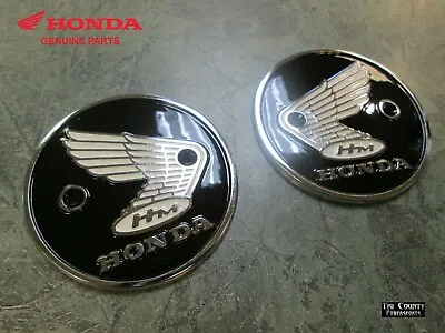 $27.95 • Buy Genuine Honda Gas Tank Emblems Badges S90 CL90 CB92 CA95 CB160 CA200 Models