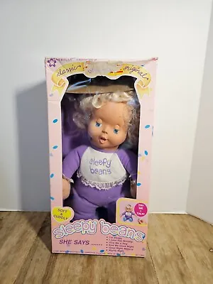 New Vintage Baby Beans Baby’s First Baby Meritus Doll 1991 • $30