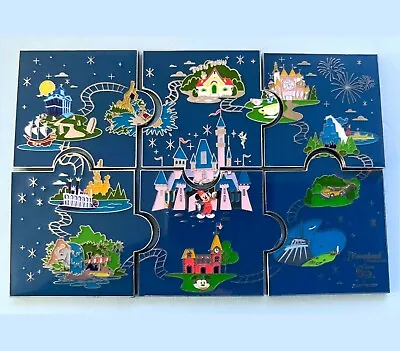$11.95 • Buy Disneyland 65th Anniversary Mystery Map Puzzle Pins - You Pick From 6