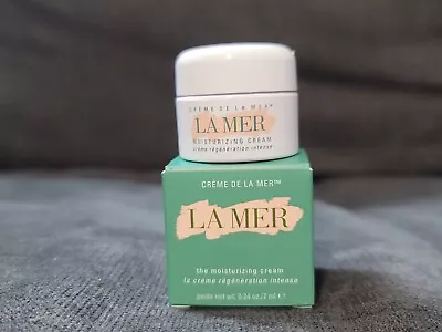 LA MER Moisturizing Cream 0.24 Oz/7 Ml-New In Box • $23.99