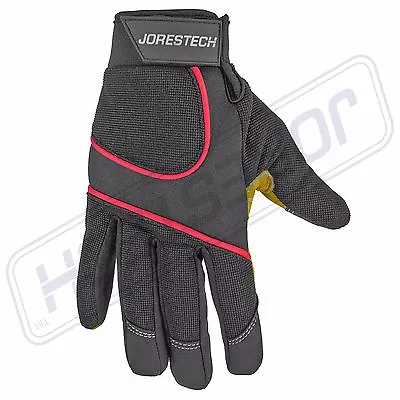 Mechanics Work Gloves Cow Leather  Washable M -XL • $12