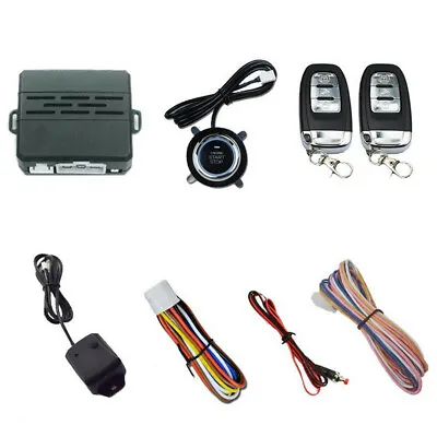 $51.27 • Buy Car One Key Start Ignition Engine Start Push Button Remote Starter Alarm System