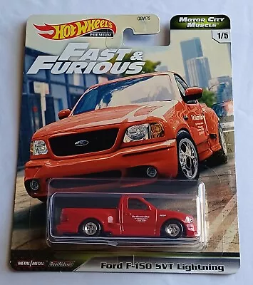 Hot Wheels *fast & Furious* *motor City Muscle* *ford F-150 Svt Lightning* Vhtf • $9.99