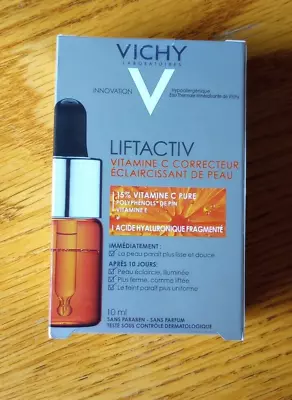 Vichy LiftActiv 15% Pure Vitamin C Brightening Skin Corrector W/ Hyaluronic Acid • $21.99