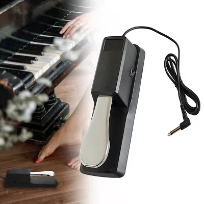 Universal Sustain Pedal Foot Damper Switch For Electronic Keyboard Digital Piano • $16.49