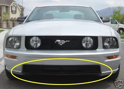 2005-2009 Ford Mustang Front Bumper Insert- Decal Sticker Vinyl Graphics Lower  • $17.95
