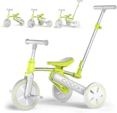 Cooghi 3-in-1 Toddler Tricycle - Kids Age 18 Mo To 4 Y/o - Christmas Gift - New! • $105