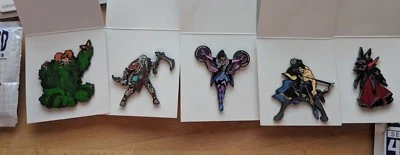 $40 • Buy Blizzcon Blizzard Series 4 Starcraft Diablo Overwatch Hearthstone Set Of 5 Pins!