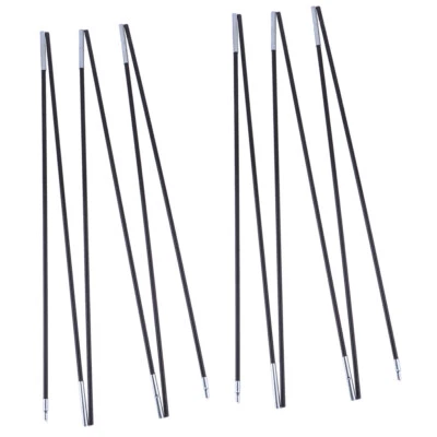 $27.06 • Buy 2Pcs Outdoor Camping Tent Poles Replacement Kit Fiberglass With Storage Bag