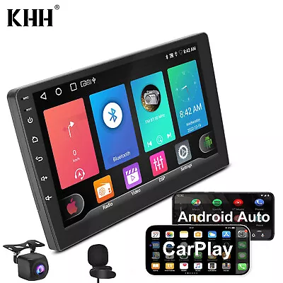 $63.58 • Buy 9 Inch Double 2 DIN Android 10.0 Car Stereo 1+32G CarPlay Radio WiFi GPS+Camera