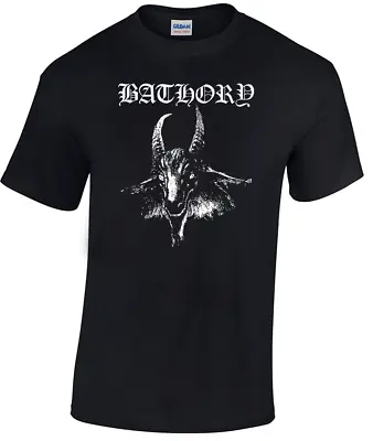 BATHORY T-shirt Black Metal Venom Celtic Frost Hellhammer Graveland Quorthorn • $12