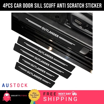 $23.95 • Buy For Mitsubishi Outlander Car Door Sill Scuff Anti Scratch Sticker Protector AU