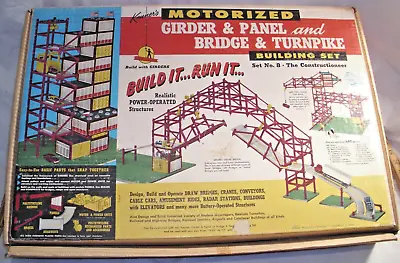 Kenner Motorized Girder & Panel Bridge & Turnpike Building Toy Play Set Boxed • $124.99