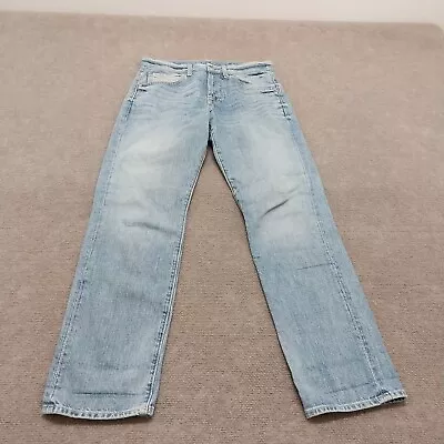 7 For All Mankind Womens Size 24 Blue Boyfriend Slim Jeans • $12.88