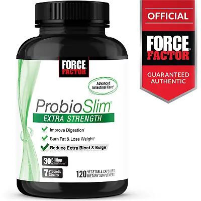 $24.99 • Buy Force Factor ProbioSlim Extra Strength Probiotic - 30 Billion CFUs Reduce Bloat