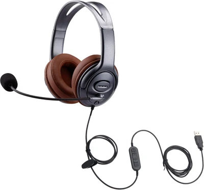 £11.99 • Buy USB / 3.5MM / USB-C Wired Office Headset With Mic Microphone Call Center UK