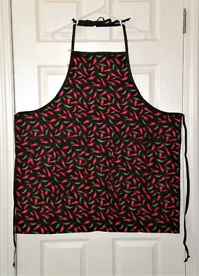 New  Adult Apron HOT HOT HOT! Chili Peppers - Great Gift Idea BBQ Master Chef • $25