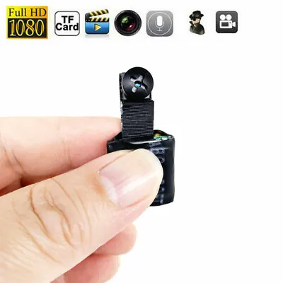 1080P HD Built-in Battery Micro Recorder Mini Screw Designsmal Tiny Body Camera • $23.50