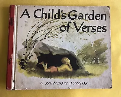 A CHILD'S GARDEN OF VERSES Robert Louis Stevenson Amy Jones Rainbow Junior 1946 • £3.49