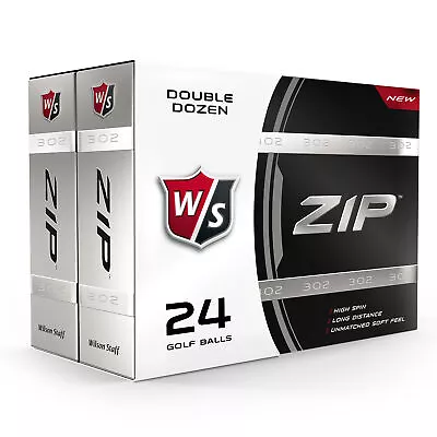 Wilson Staff Zip Golf Balls 24 Ball Pack • $49.95