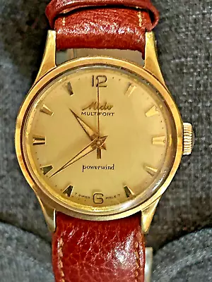 Vintage Mens  Mido Multifort  Powerwind  Wristwatch • $67