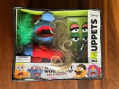 Disney The Muppets Whatnot Workshop FAO Schwartz Puppet Blue Pls Read • $118