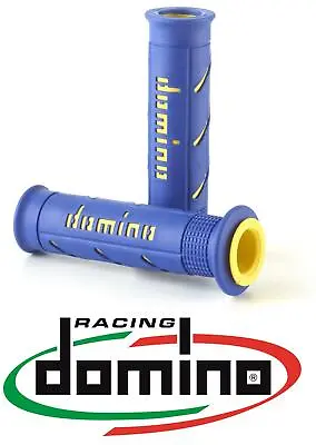 Cagiva 900 Canyon / Gran Canyon Blue & Yellow Domino XM2 Handle Bar Grips • £23.95