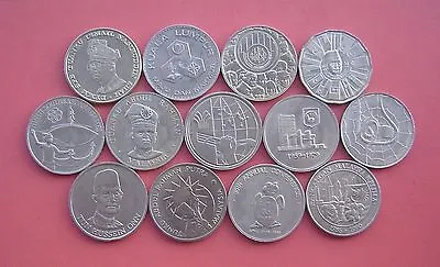 Malaysia 1969-1986 Ringgit Copper-Nickel Commemorate 13 Different Coins UNC • $139.99