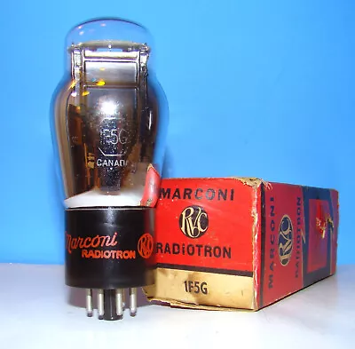 No 1F5G Marconi NOS Amplifier Audio Radio Vacuum Tube Valve ST Shape 1F5 Canada • $9.99