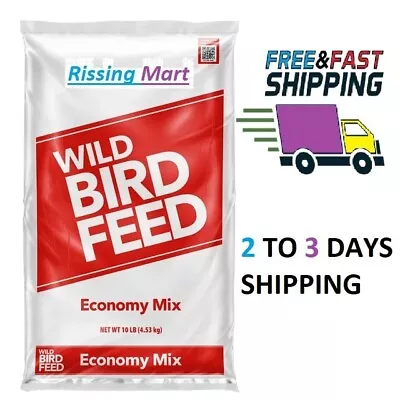 Economy Mix Wild Bird Feed Value Bird Seed Blend - 10/20 Lbs.Bag • $11.58