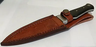 $10 • Buy Genuine Buffalo Horn Dagger Hunting Bowie Knife W/ Sheath Case Boot Knife !!!
