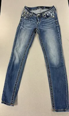 Women'sMiss Me Straight Denim Jeans Size 25 Heaven • $14.99