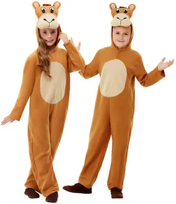 Camel Kids Fancy Dress Christmas Nativity Animal Boys Girls Xmas Costume Outfit • £11.99